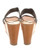 Robert Clergerie Leather Slides