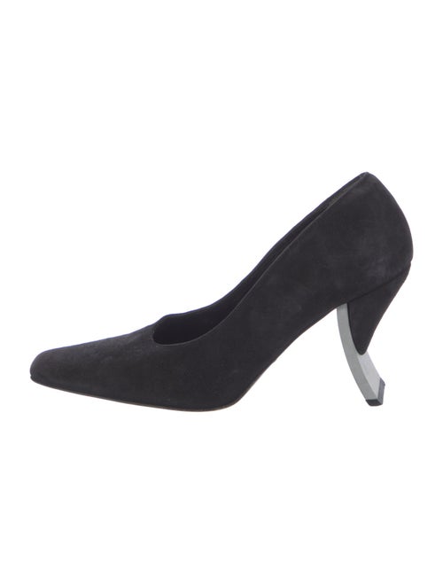 Robert Clergerie Suede Pumps