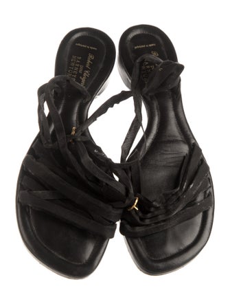 Robert Clergerie Suede Gladiator Sandals