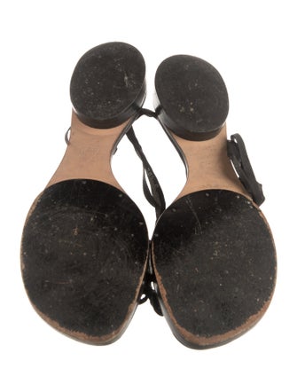 Robert Clergerie Suede Gladiator Sandals