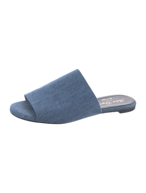 Robert Clergerie Denim Mules