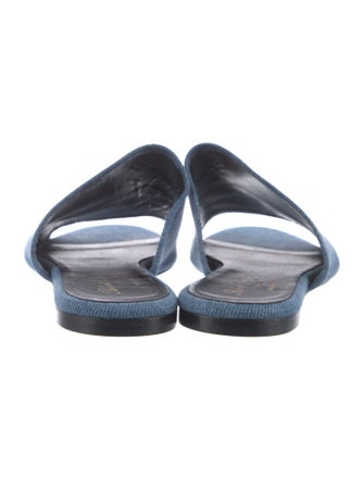 Robert Clergerie Denim Mules
