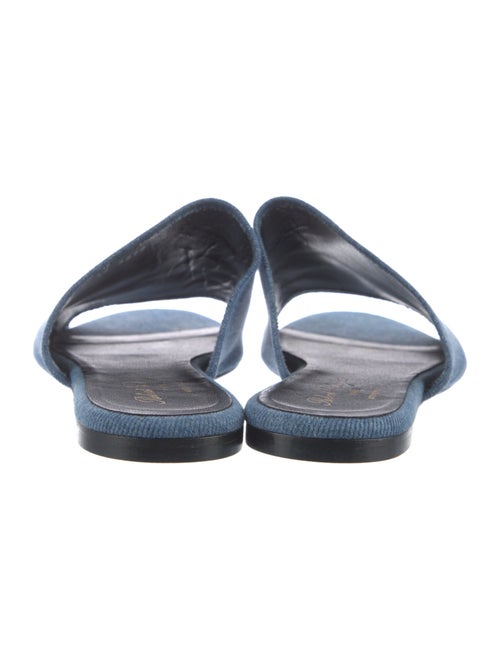 Robert Clergerie Denim Mules