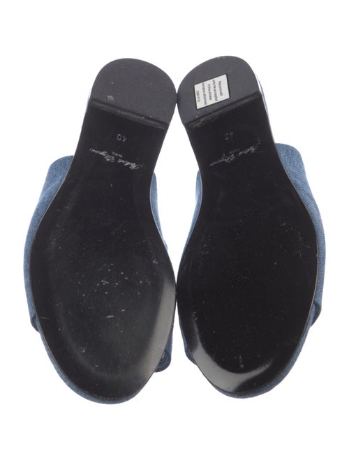 Robert Clergerie Denim Mules