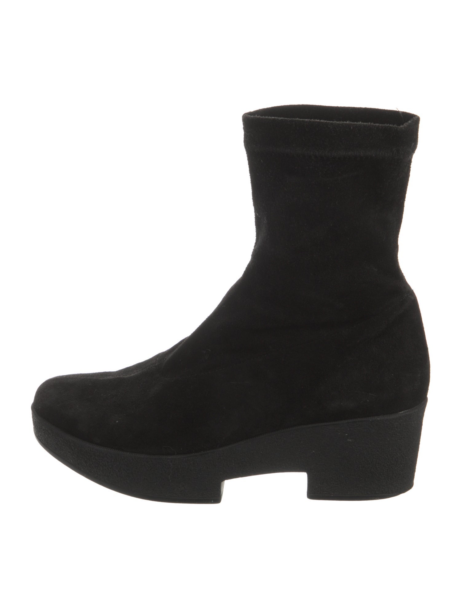 Robert Clergerie Suede Sock Boots