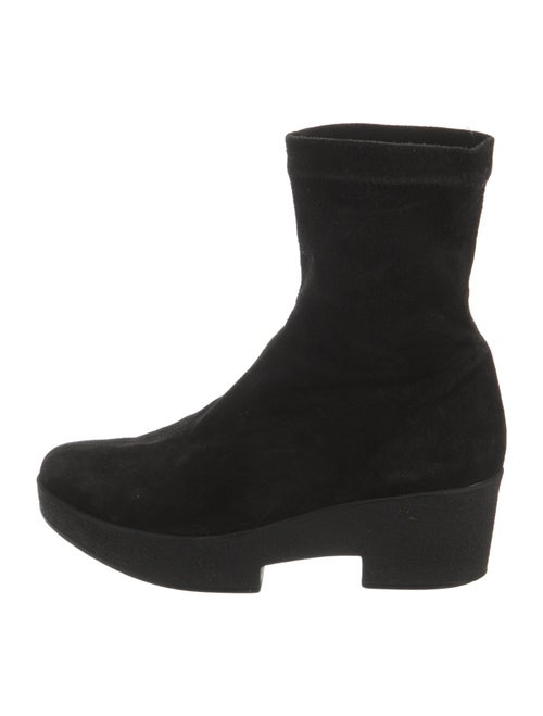 Robert Clergerie Suede Sock Boots