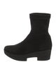 Robert Clergerie Suede Sock Boots