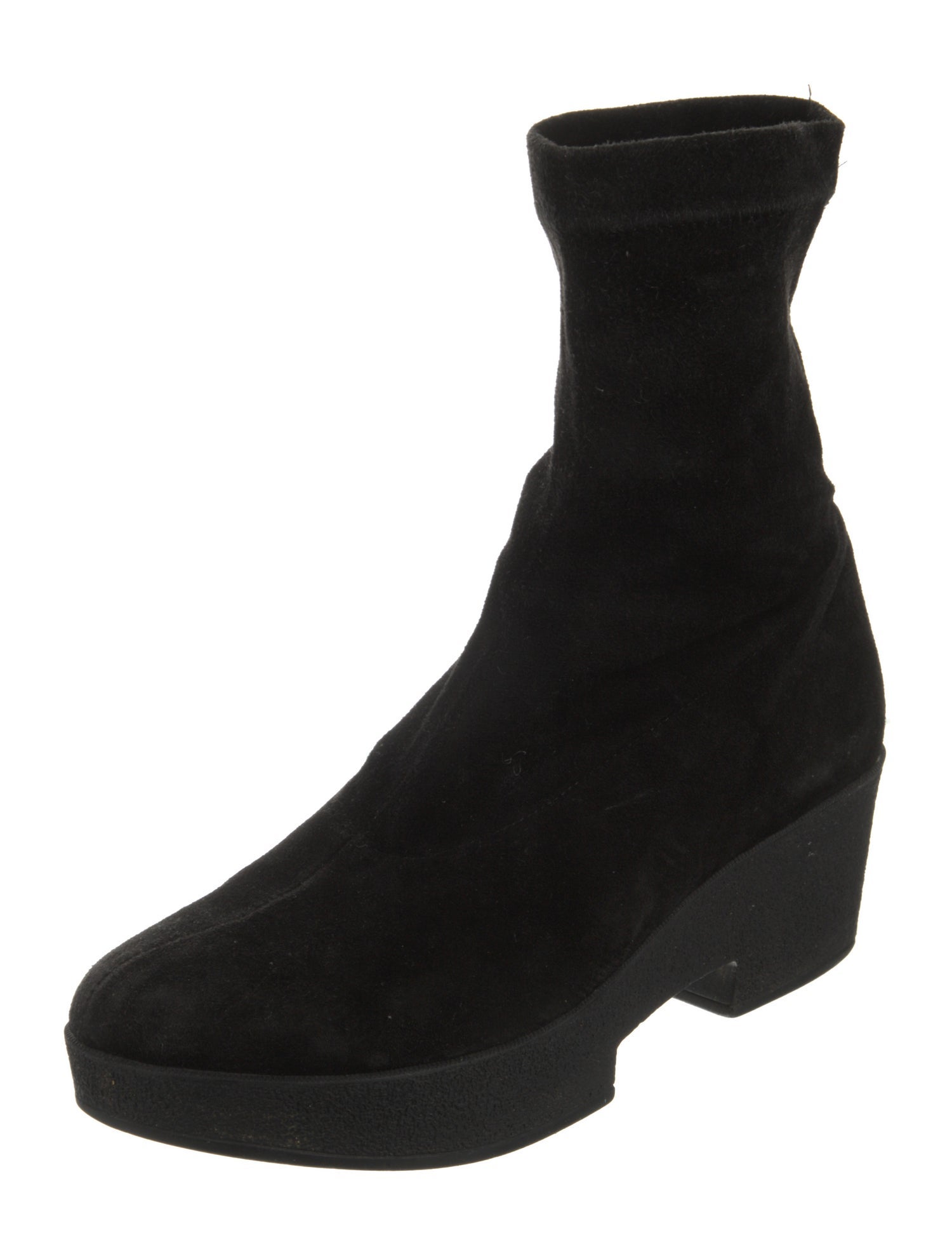 Robert Clergerie Suede Sock Boots