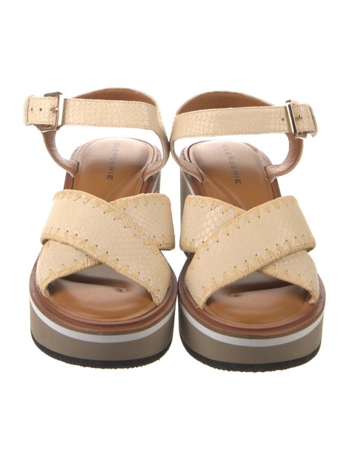 Robert Clergerie Leather Sandals