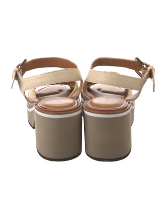 Robert Clergerie Leather Sandals