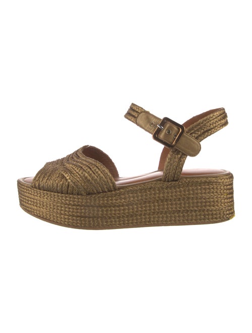 Robert Clergerie Straw Espadrilles