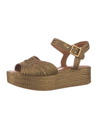 Robert Clergerie Straw Espadrilles