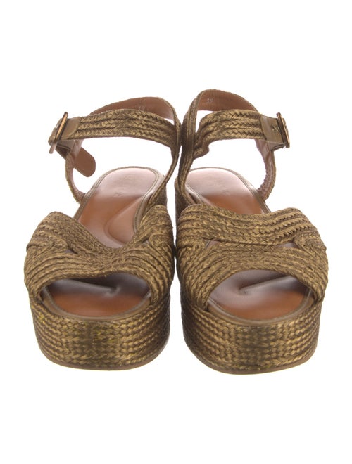 Robert Clergerie Straw Espadrilles