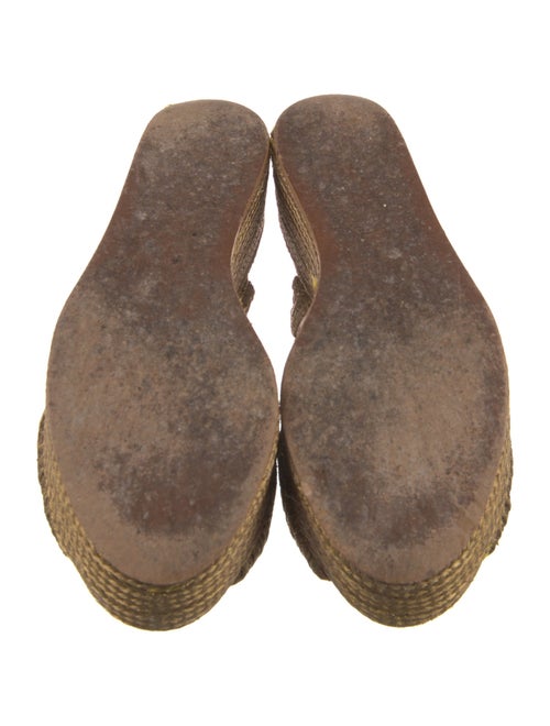 Robert Clergerie Straw Espadrilles