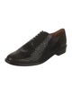 Robert Clergerie Patent Leather Animal Print Oxfords