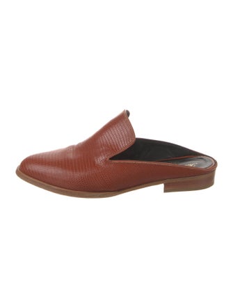 Robert Clergerie Leather Mules