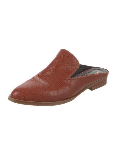 Robert Clergerie Leather Mules