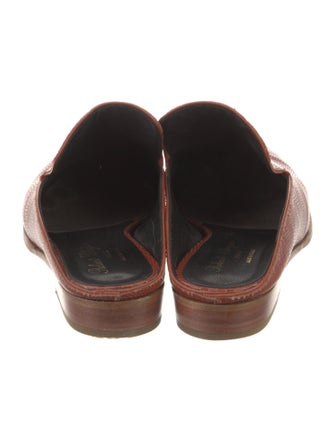 Robert Clergerie Leather Mules
