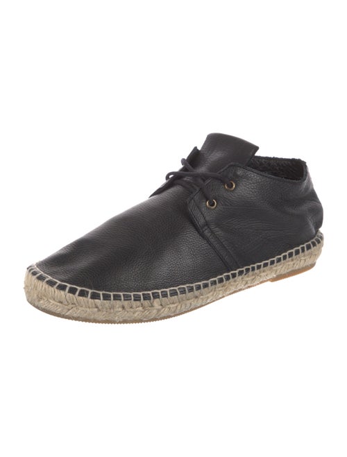 Robert Clergerie Leather Espadrilles