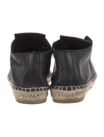 Robert Clergerie Leather Espadrilles