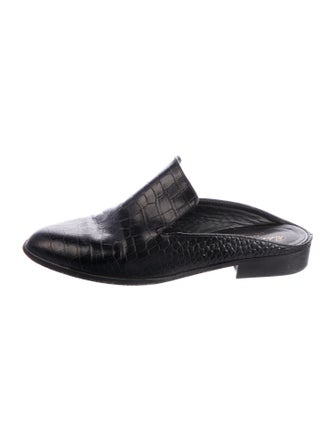 Robert Clergerie Leather Mules