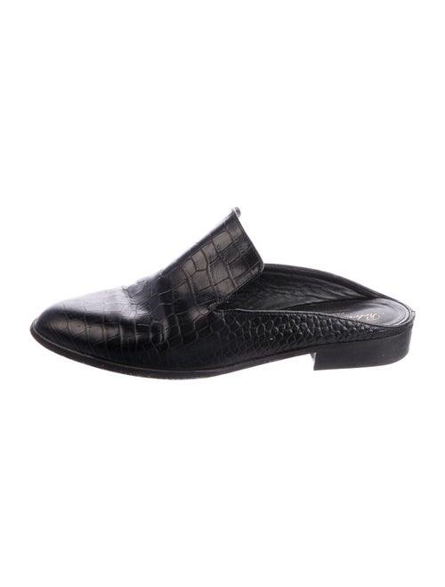 Robert Clergerie Leather Mules