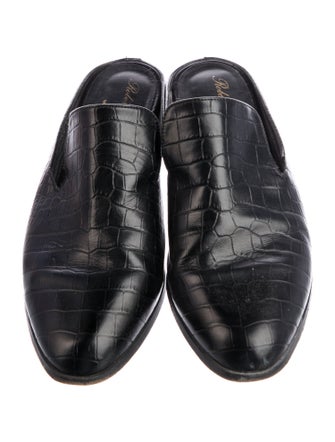 Robert Clergerie Leather Mules