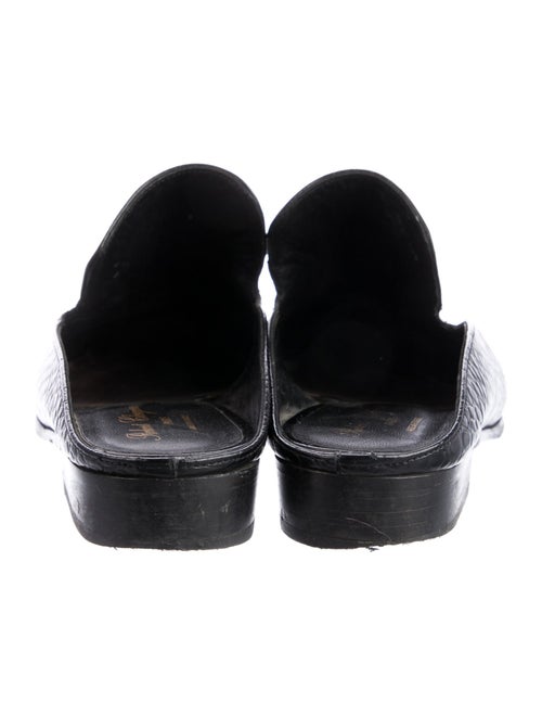 Robert Clergerie Leather Mules