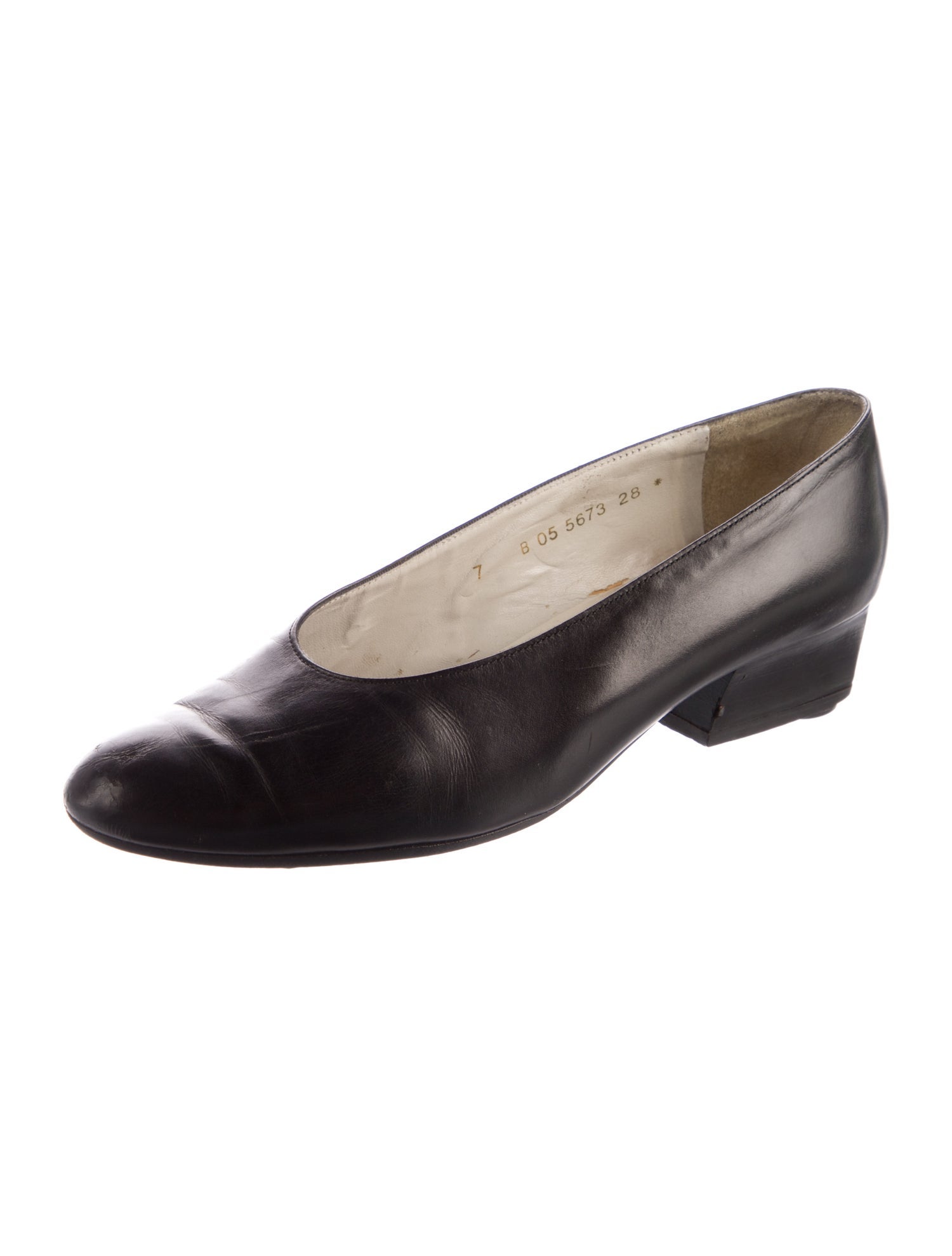 Robert Clergerie Leather Pumps
