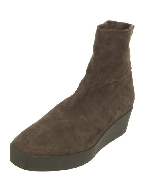 Robert Clergerie Suede Sock Boots