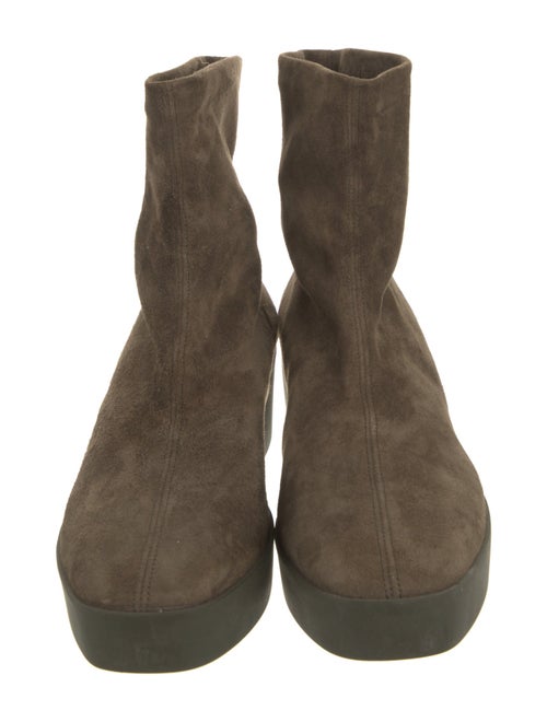 Robert Clergerie Suede Sock Boots