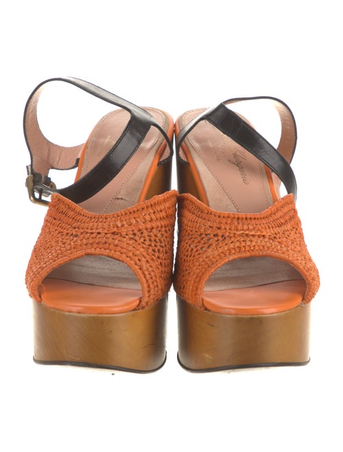 Robert Clergerie Raffia Sandals