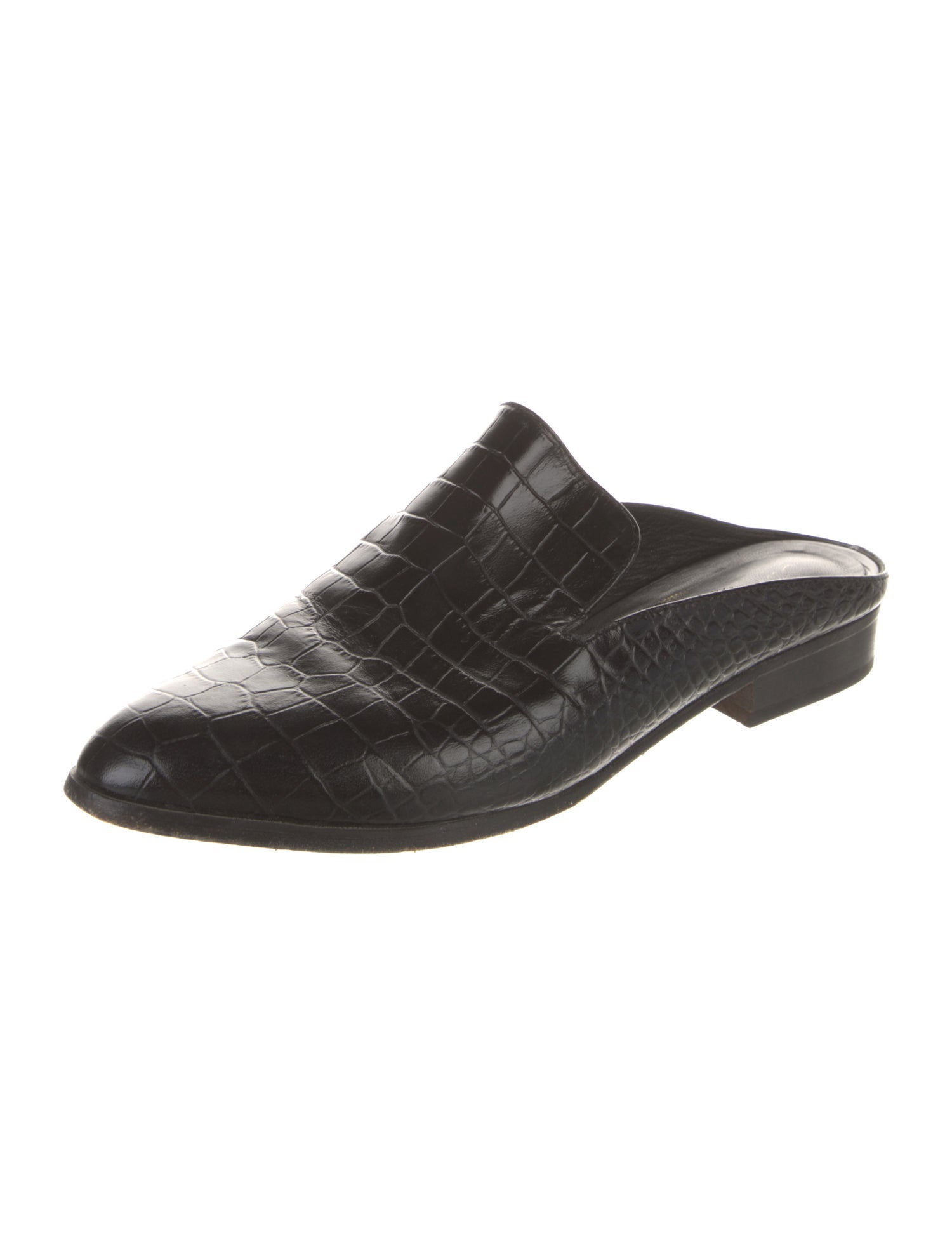 Robert Clergerie Leather Mules