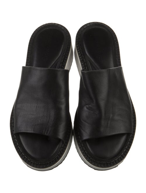 Robert Clergerie Leather Slides