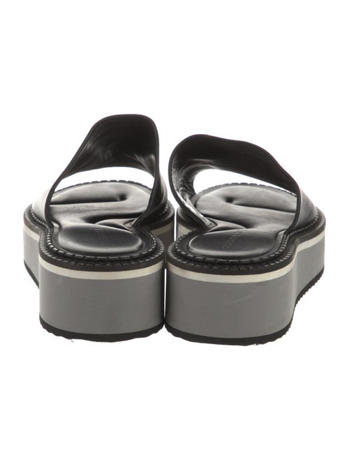 Robert Clergerie Leather Slides