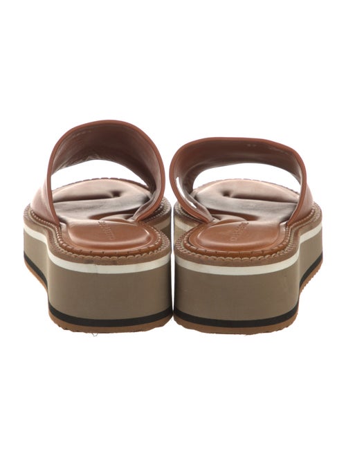 Robert Clergerie Leather Slides