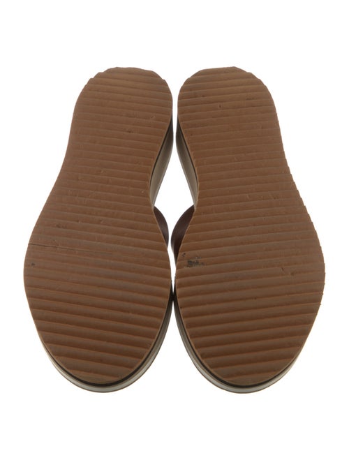 Robert Clergerie Leather Slides