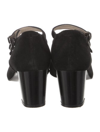 Robert Clergerie Suede Pumps