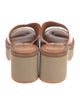 Robert Clergerie Leather Slides
