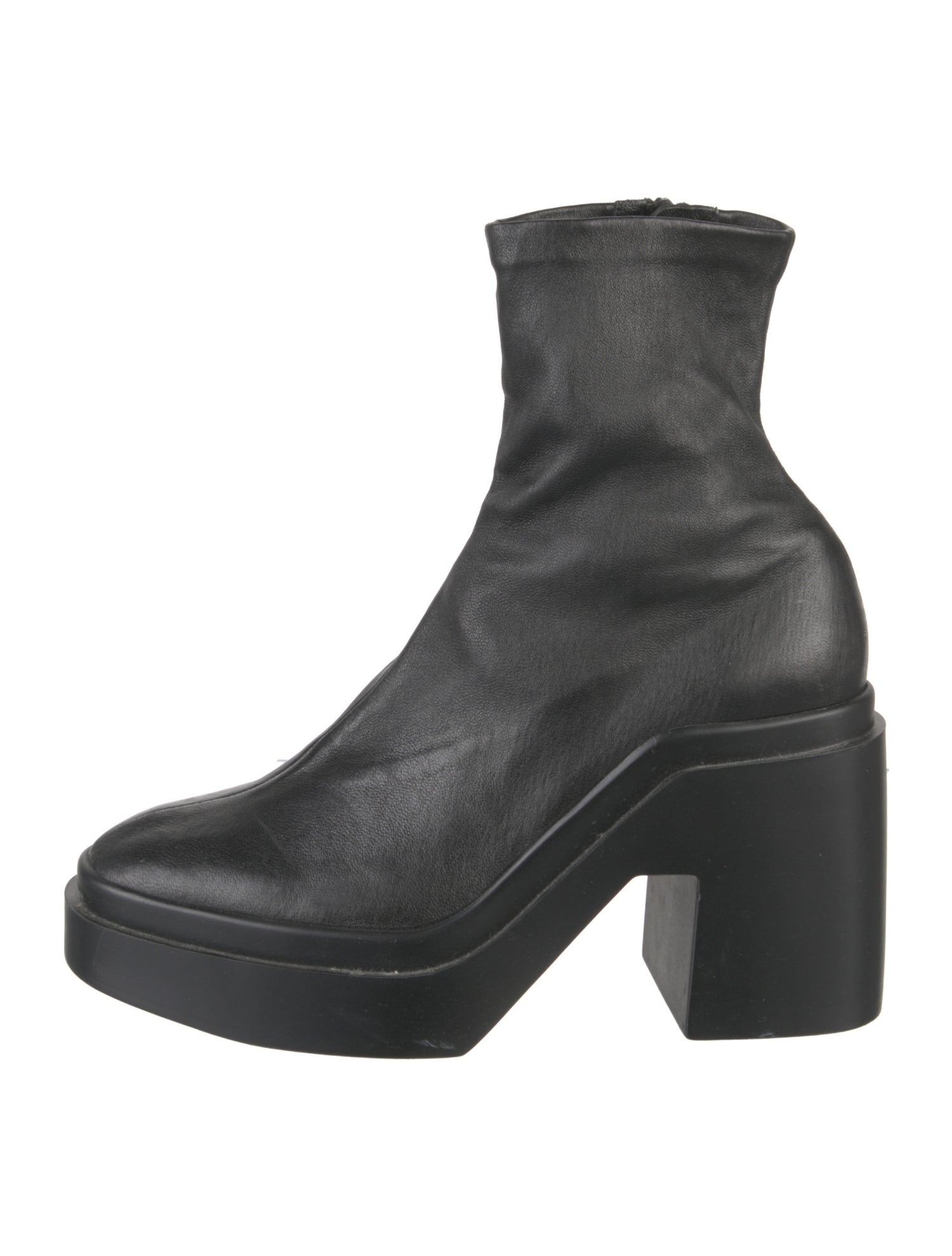 Robert Clergerie Leather Sock Boots