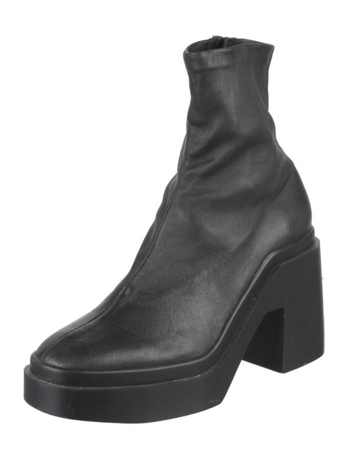 Robert Clergerie Leather Sock Boots