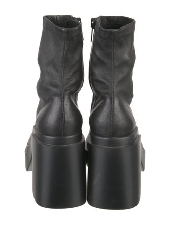 Robert Clergerie Leather Sock Boots