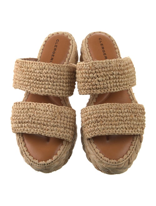 Robert Clergerie Raffia Espadrilles