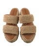 Robert Clergerie Raffia Espadrilles