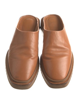 Robert Clergerie Leather Mules