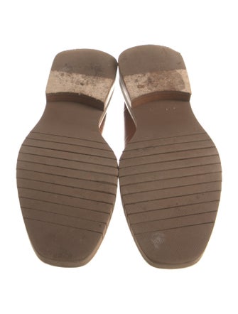 Robert Clergerie Leather Mules