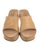 Robert Clergerie Leather Slides