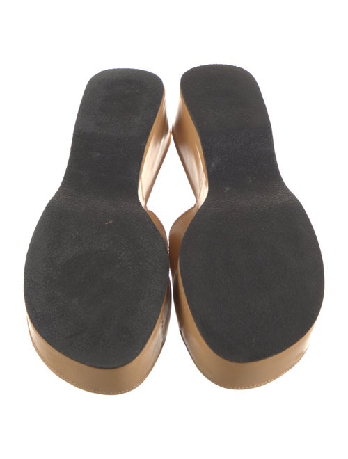 Robert Clergerie Leather Slides