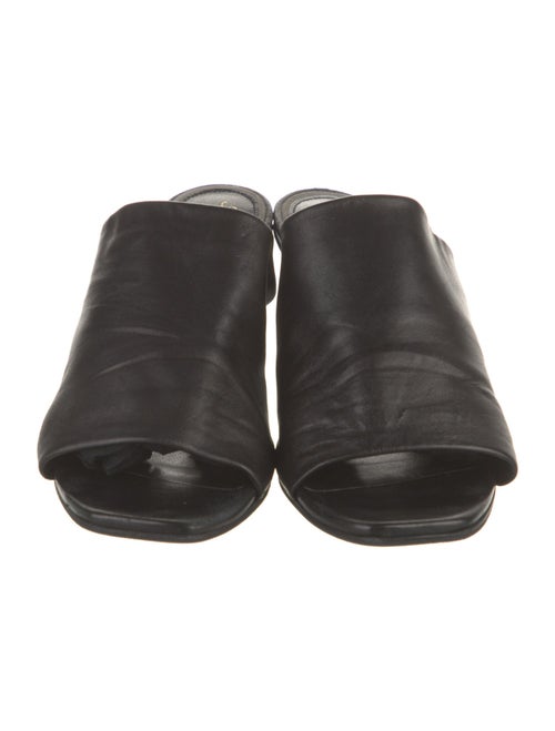 Robert Clergerie Leather Slides