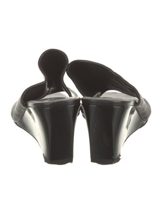 Robert Clergerie Leather Slides